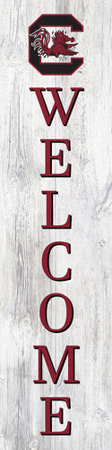 South Carolina Gamecocks Door Leaner Welcome Sign - 12