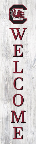 South Carolina Gamecocks Door Leaner Welcome Sign - 6