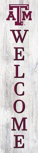 Texas A&M Aggies Door Leaner Welcome Sign - 12