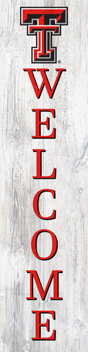 Texas Tech Red Raiders Door Leaner Welcome Sign - 6