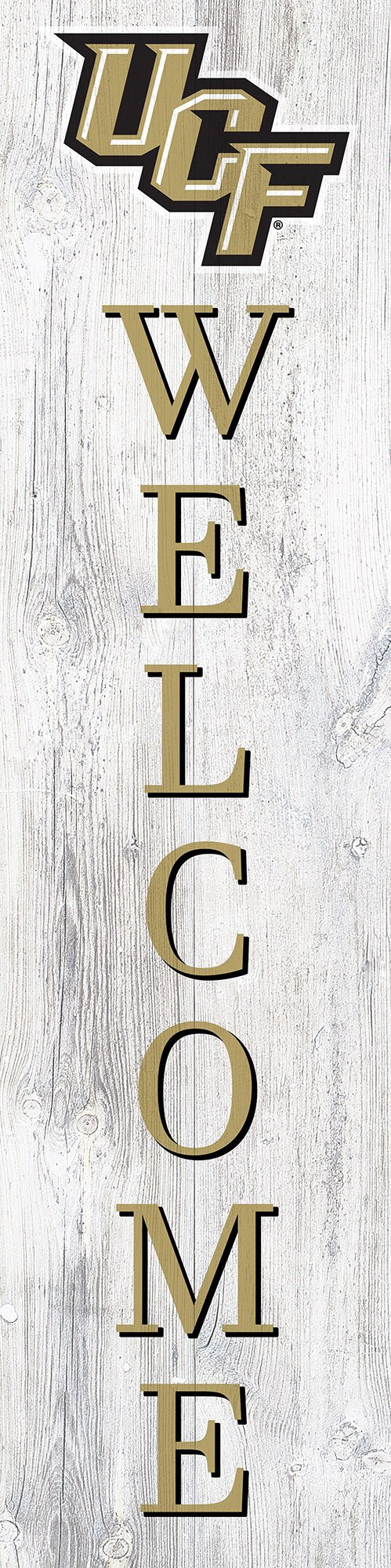 UCF Golden Knights Door Leaner Welcome Sign - 6