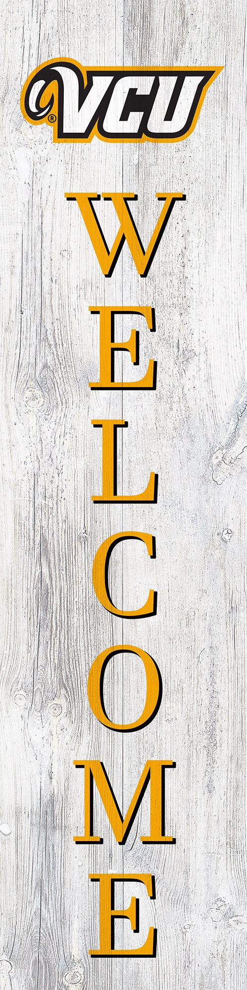 VCU Rams Door Leaner Welcome Sign - 12