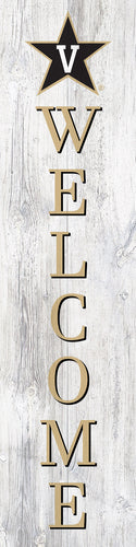 Vanderbilt Comodores Door Leaner Welcome Sign - 12