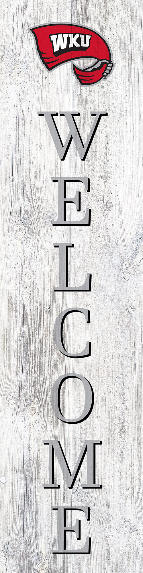 Western Kentucky Hilltoppers Door Leaner Welcome Sign - 12