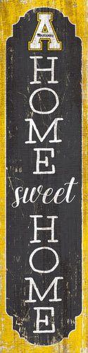 Appalachian State Mountaineers Home Sweet Home Door Leaner Sign - 12
