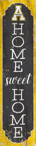 Appalachian State Mountaineers Home Sweet Home Door Leaner Sign - 12"x48"