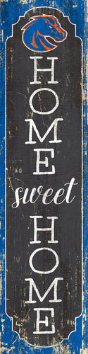 Boise State Broncos Home Sweet Home Door Leaner Sign - 12
