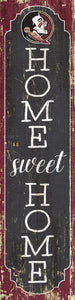 Florida State Seminoles Home Sweet Home Door Leaner Sign - 12"x48"