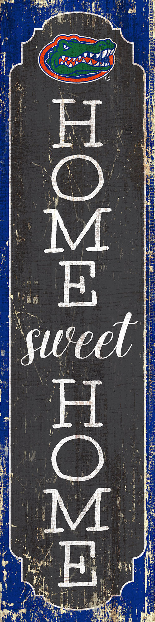 Florida Gators Home Sweet Home Door Leaner Sign - 12