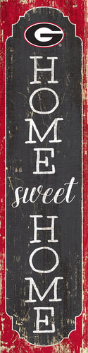 Georgia Bulldogs Home Sweet Home Door Leaner Sign - 12