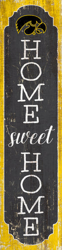 Iowa Hawkeyes Home Sweet Home Door Leaner Sign - 12
