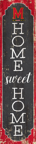 Maryland Terrapins Home Sweet Home Door Leaner Sign - 12