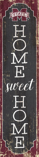 Mississippi State Bulldogs Home Sweet Home Door Leaner Sign - 12