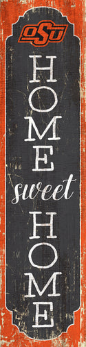 Oklahoma State Cowboys Home Sweet Home Door Leaner Sign - 12
