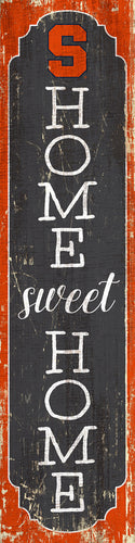 Syracuse Orange Home Sweet Home Door Leaner Sign - 12