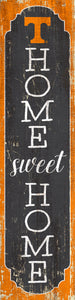Tennessee Volunteers Home Sweet Home Door Leaner Sign - 12"x48"