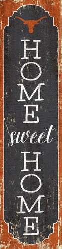 Texas Longhorns Home Sweet Home Door Leaner Sign - 12