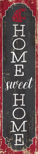 Washington State Cougars Home Sweet Home Door Leaner Sign - 12