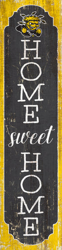 Wichita State Shockers Home Sweet Home Door Leaner Sign - 12