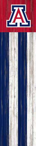 Arizona Wildcats Home Flag Door Leaner Sign - 12