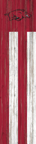 Arkansas Razorbacks Flag Door Leaner Sign - 12