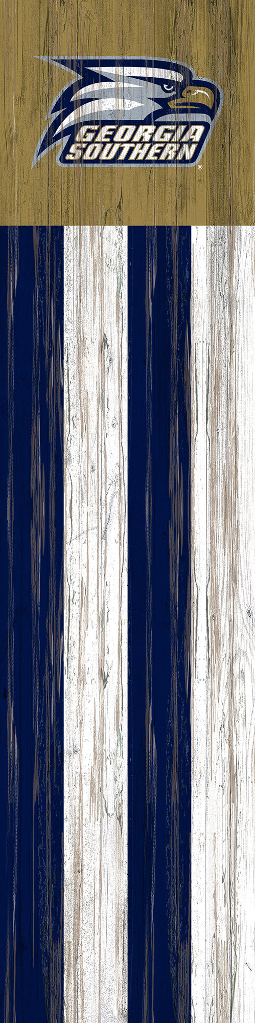 Georgia Southern Eagles Flag Door Leaner Sign - 12