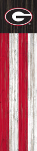 Georgia Bulldogs Flag Door Leaner Sign - 12"x48"