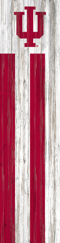 Indiana Hoosiers Flag Door Leaner Sign - 12