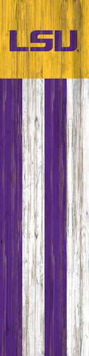 LSU Tigers Flag Door Leaner Sign - 12