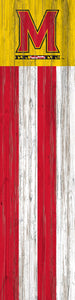 Maryland Terrapins Flag Door Leaner Sign - 12"x48"