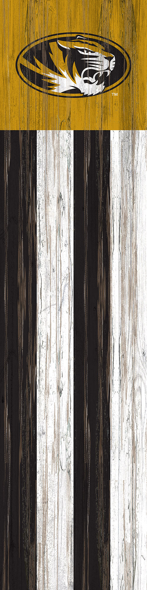 Missouri Tigers Flag Door Leaner Sign - 12