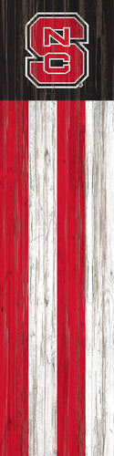 NC State Wolfpack Flag Door Leaner Sign - 12