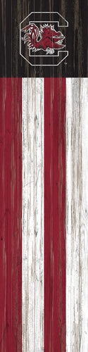 South Carolina Gamecocks Flag Door Leaner Sign - 12