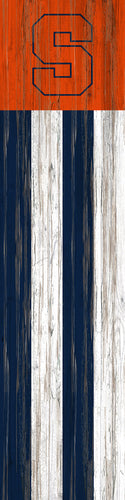 Syracuse Orange Flag Door Leaner Sign - 12