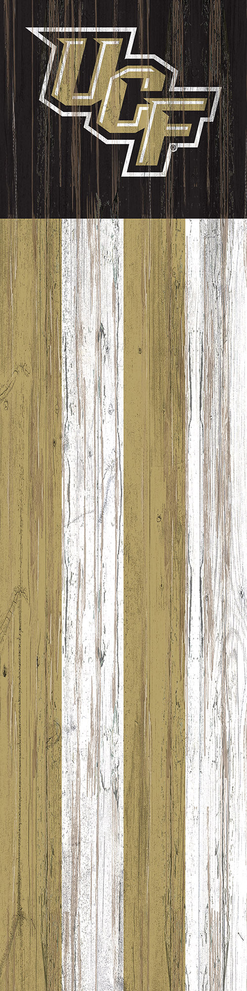 UCF Golden Knights Flag Door Leaner Sign - 12