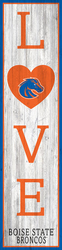 Boise State Broncos LOVE Door Leaner Sign - 12