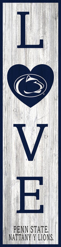 Penn State Nittany Lions LOVE Door Leaner Sign - 12