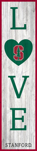 Stanford Cardinal LOVE Door Leaner Sign - 12
