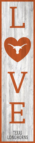Texas Longhorns LOVE Door Leaner Sign - 12