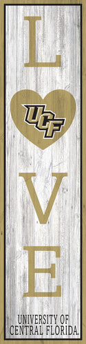 UCF Golden Knights LOVE Door Leaner Sign - 12