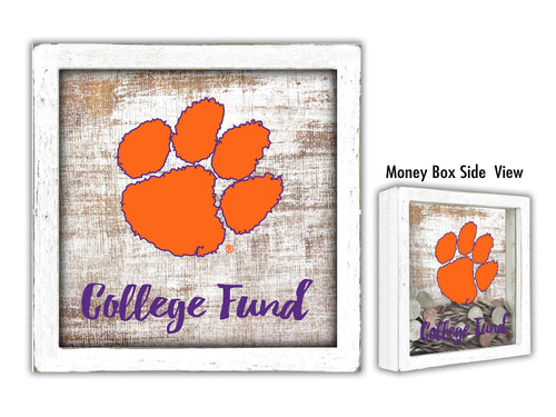 Clemson Tigers College Fund Money Box