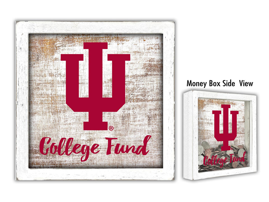 Indiana Hoosiers College Fund Money Box