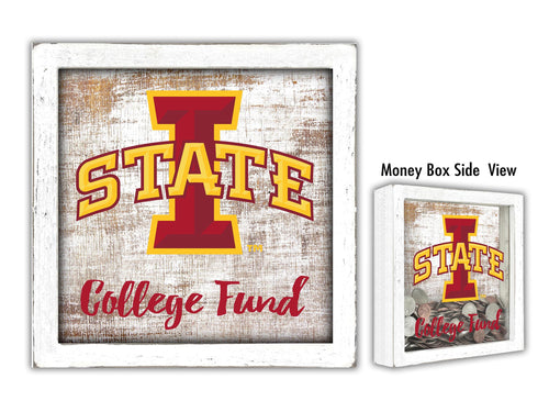 Iowa State Cyclones College Fund Money Box