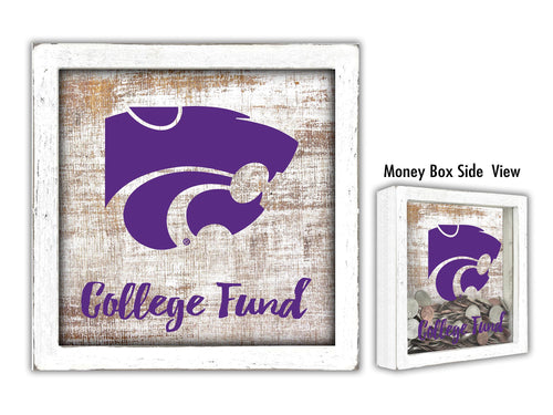 Kansas State Wildcats College Fund Money Box