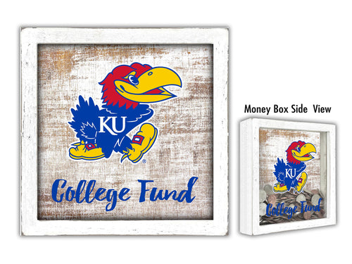 Kansas Jayhawks College Fund Money Box