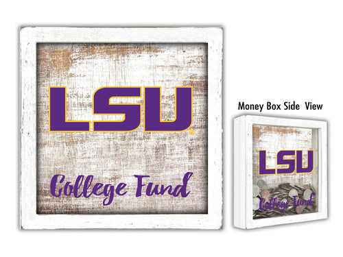 LSU Tigers College Fund Money Box
