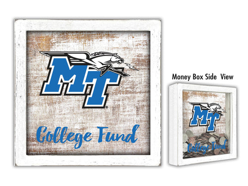 MTSU Blue Raiders College Fund Money Box
