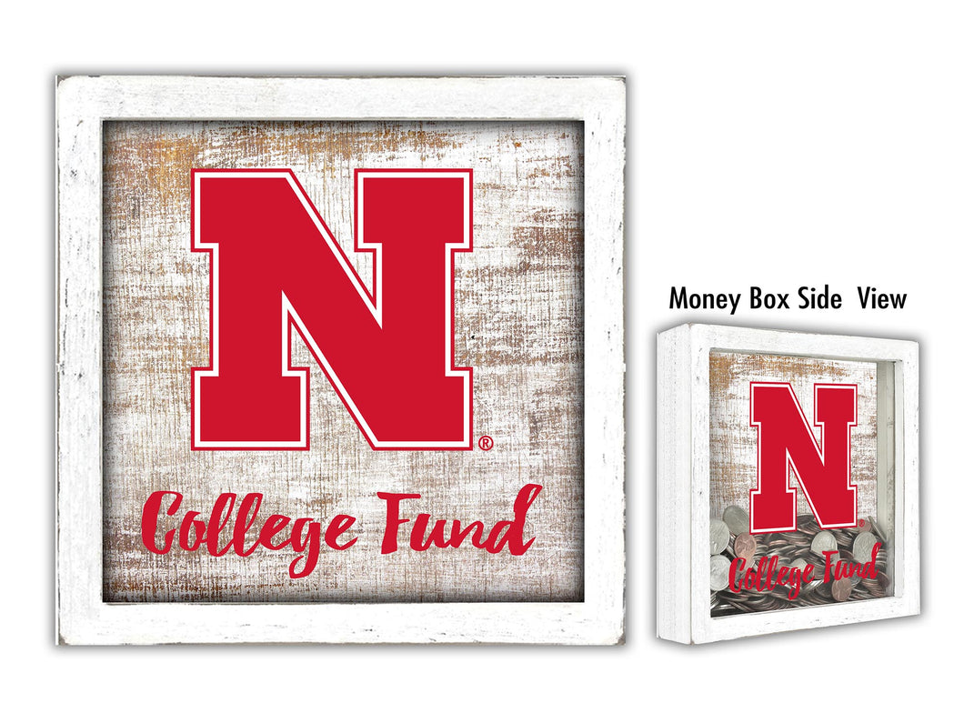 Nebraska Cornhuskers College Fund Money Box