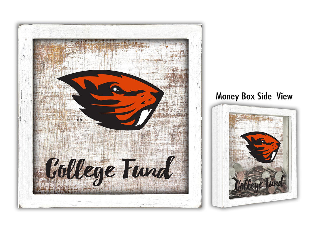 Oregon State Beavers College Fund Money Box