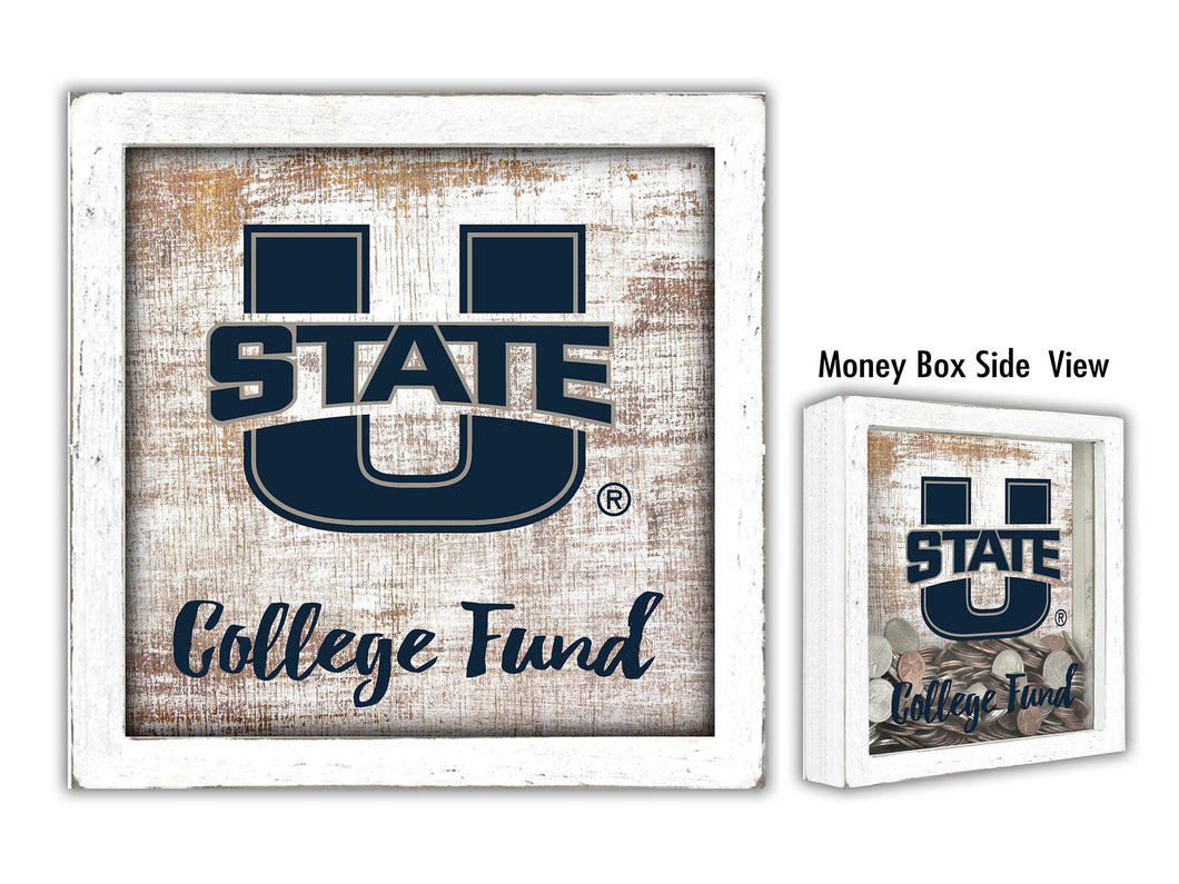Utah State Aggies College Fund Money Box